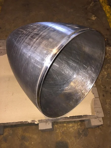 Industrial steel flange
