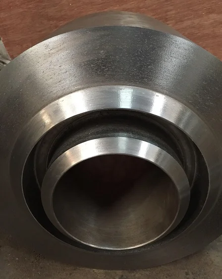 Industrial steel flange